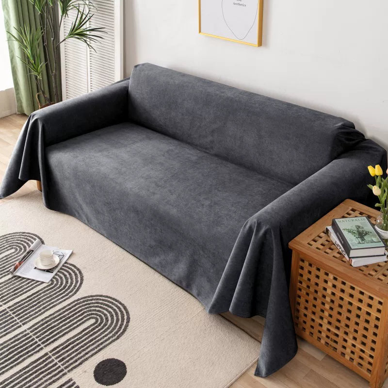 Waterproof Chenille Couch Blanket