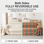 Bohemian Chenille Couch Blanket