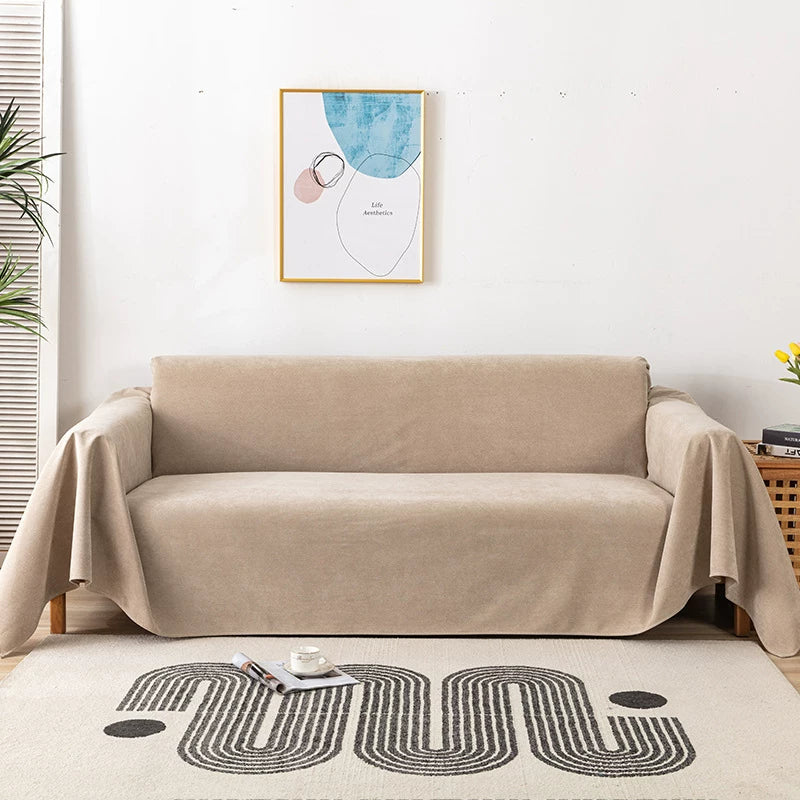 Waterproof Chenille Couch Blanket