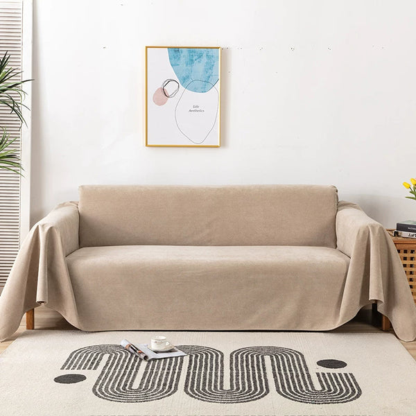 Waterproof Chenille Couch Blanket
