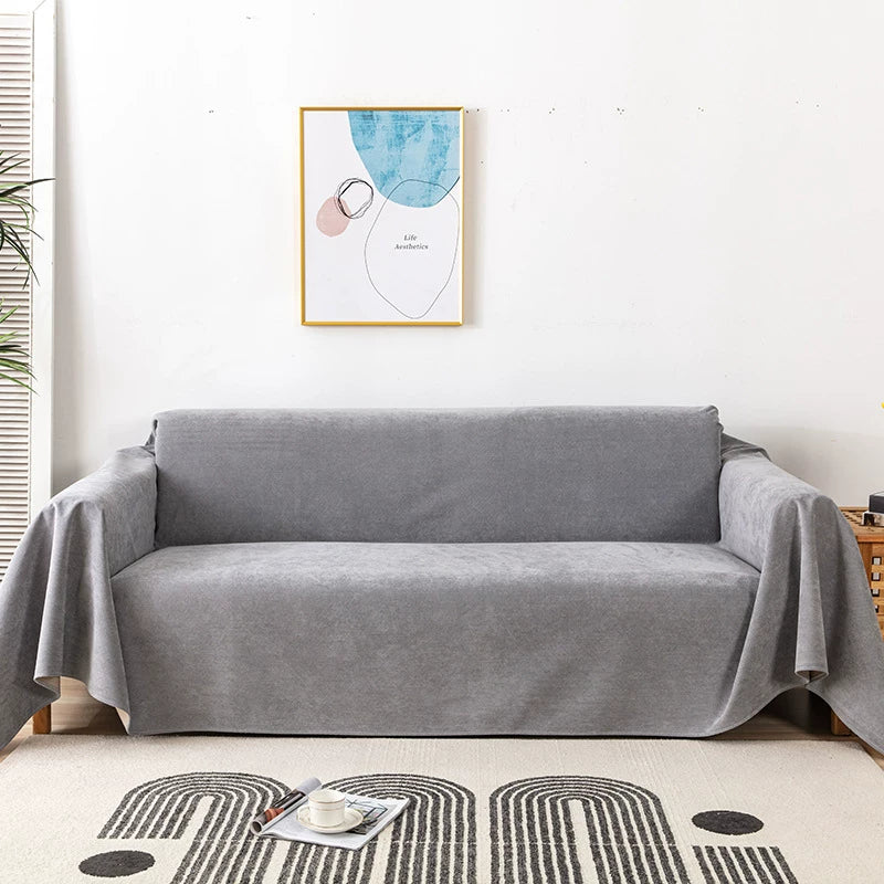Waterproof Chenille Couch Blanket
