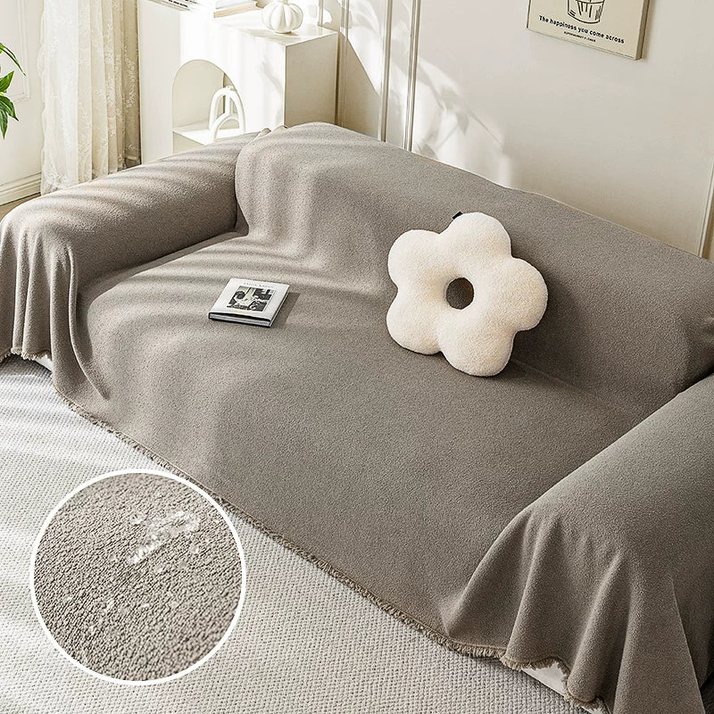 LuxeGuard Waterproof Couch Blanket