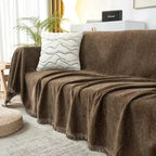 Herringbone Chenille Couch Blanket