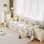 Whimsical Cat Couch Blanket