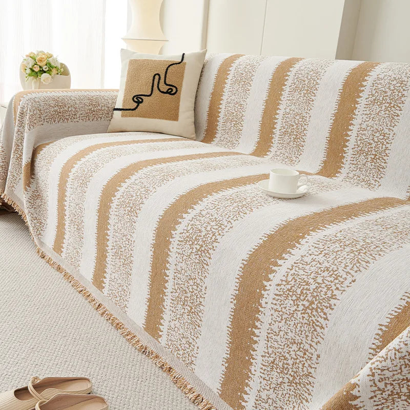 Minimalist Stripe Couch Blanket