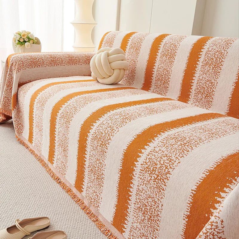 Minimalist Stripe Couch Blanket