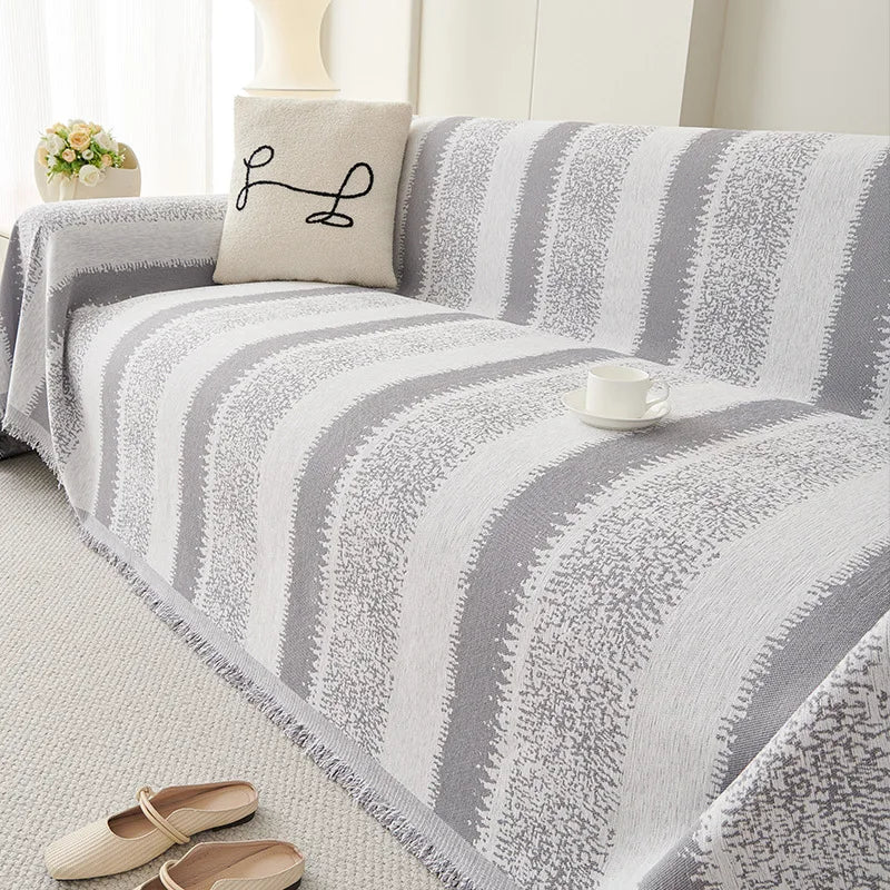 Minimalist Stripe Couch Blanket