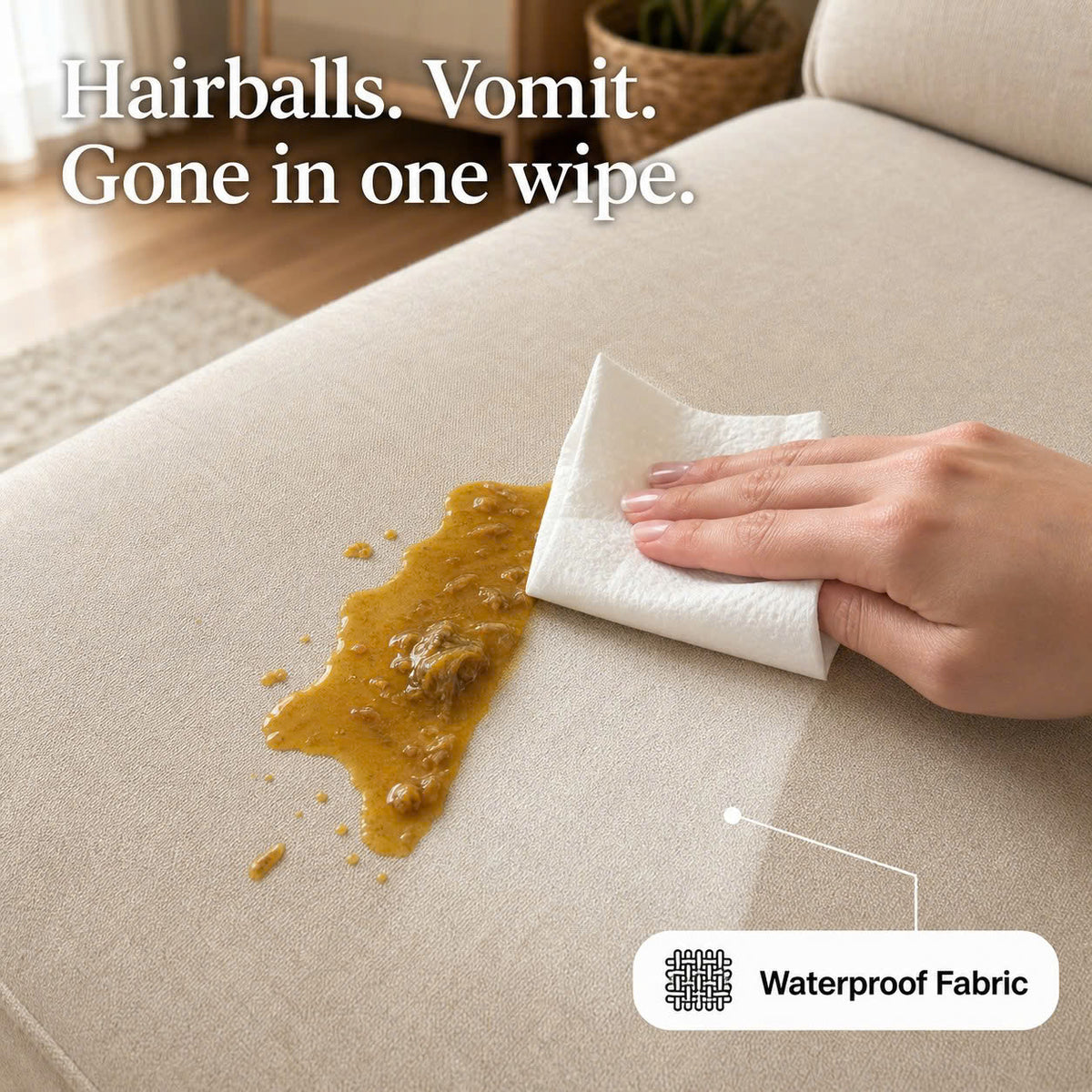 Waterproof Chenille Couch Blanket