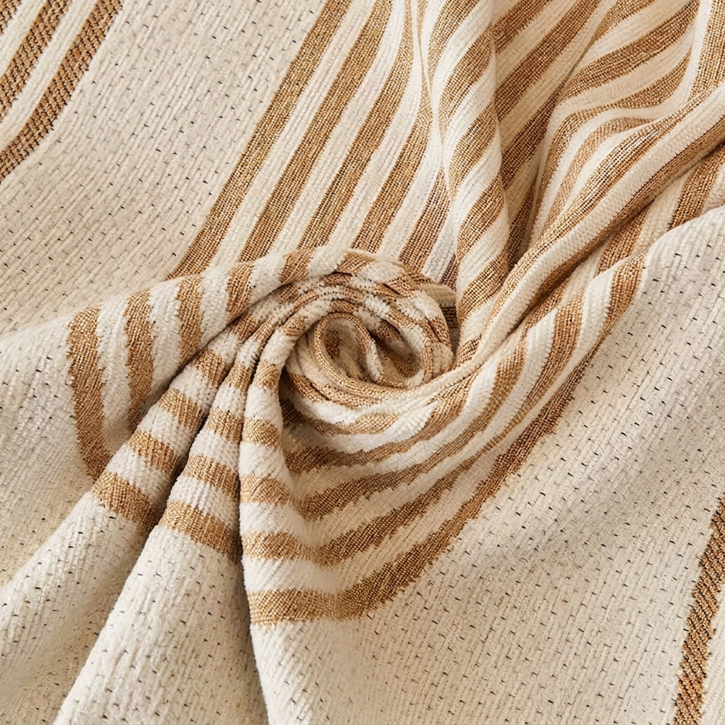 Geometric Wave Couch Blanket