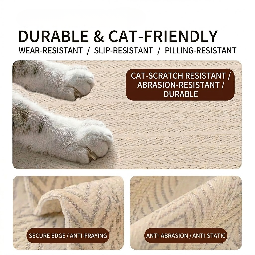 Fishbone Chenille Sofa Blanket