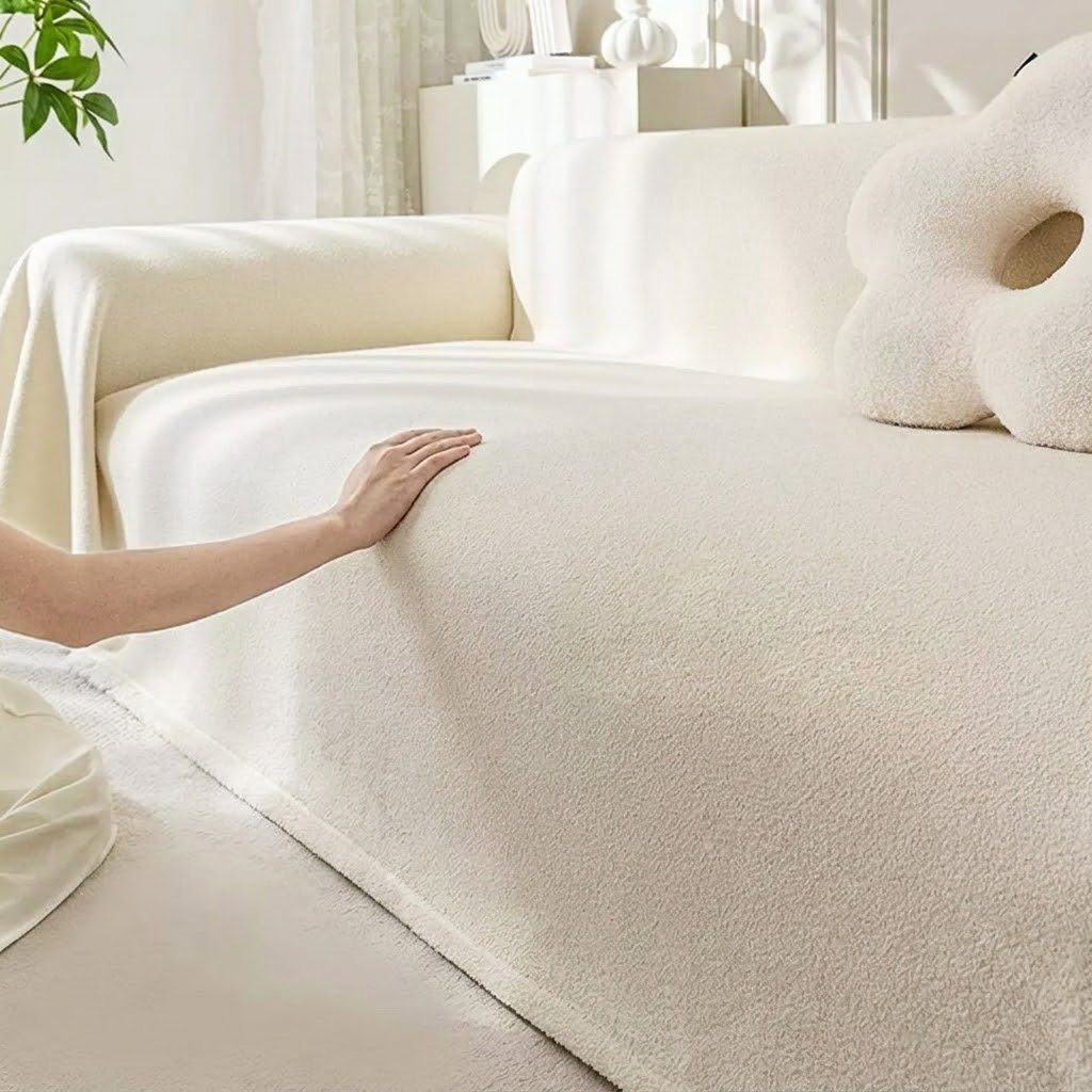 LuxeGuard Waterproof Couch Blanket
