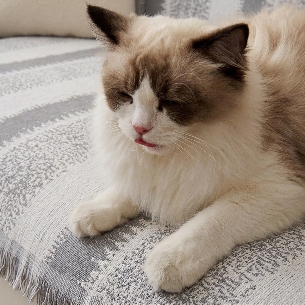 Minimalist Stripe Couch Blanket
