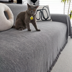 Herringbone Chenille Couch Blanket