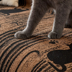 Cat Illustration Couch Blanket