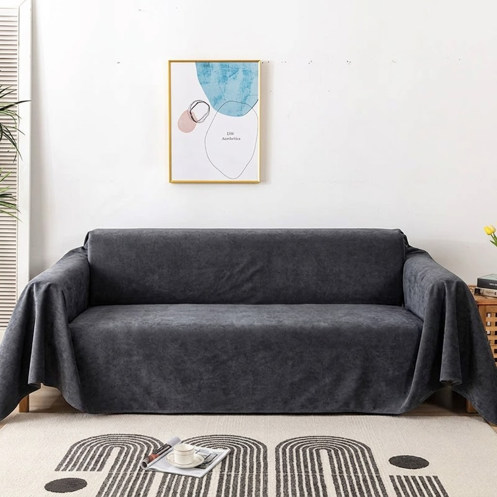 Waterproof Chenille Couch Blanket