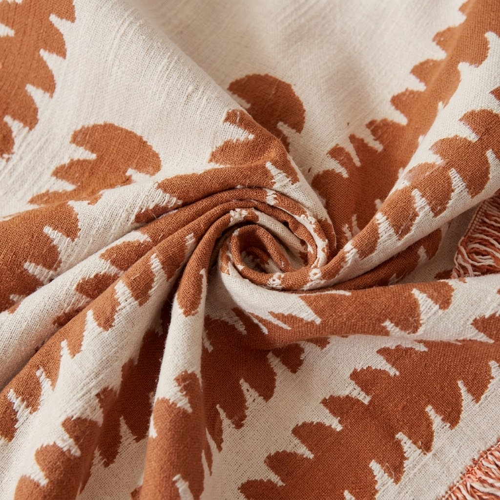 Fern Curve Couch Blanket