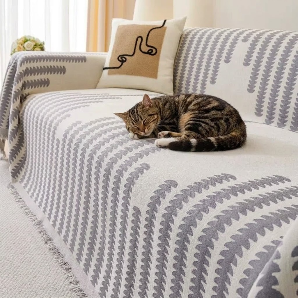 Fern Curve Couch Blanket